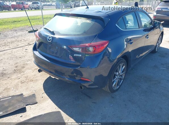 3MZBN1L33JM258286 2018 MAZDA 3 Blue Задня права чверть