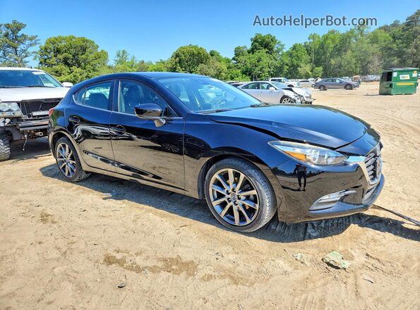 3MZBN1L34JM252531 2018 MAZDA 3 Black Front right
