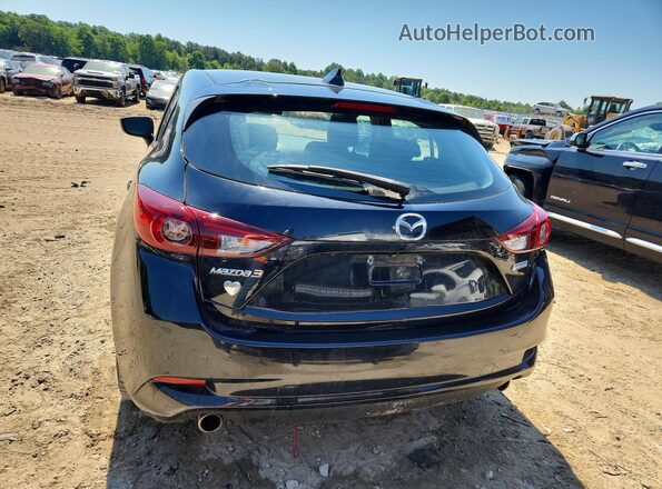 3MZBN1L34JM252531 2018 MAZDA 3 Black Rear view