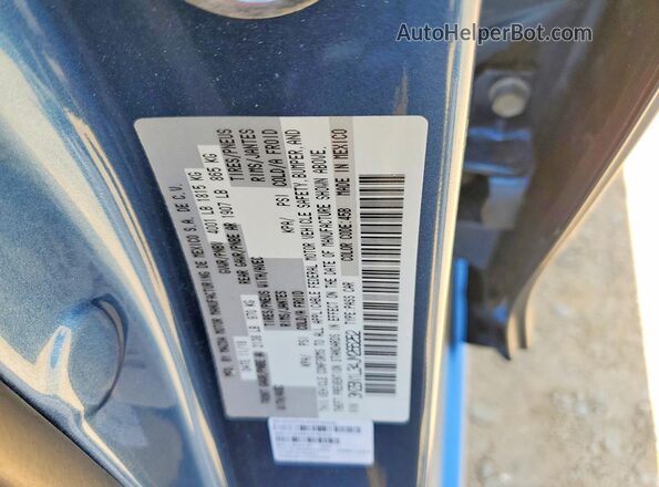 3MZBN1L34JM266252 2018 MAZDA 3 Blue Engine compartment view