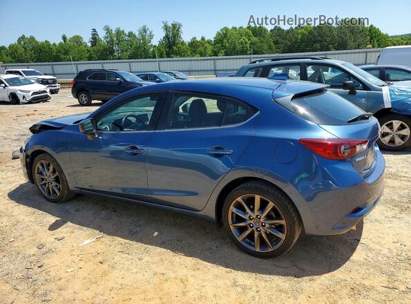3MZBN1L34JM266252 2018 MAZDA 3 Blue Rear left