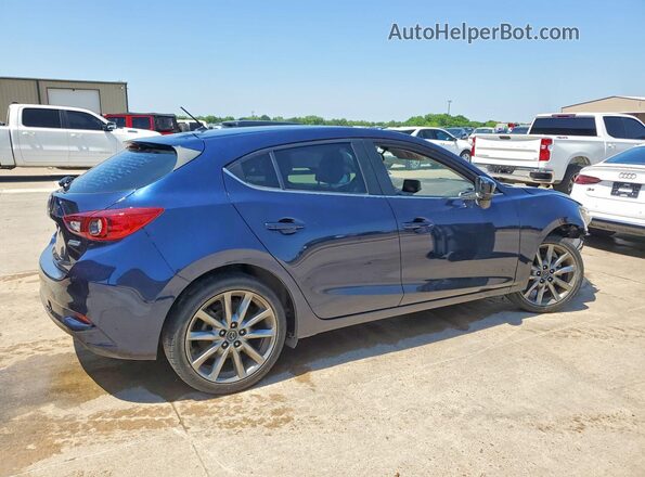 3MZBN1L34JM272777 2018 MAZDA 3 Blue უკანა მარჯვენა