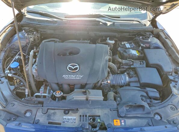 3MZBN1L34JM272777 2018 MAZDA 3 Blue უკანა სალონის ხედი