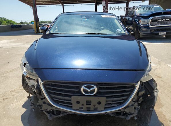3MZBN1L34JM272777 2018 MAZDA 3 Blue VIN კოდის სტიკერის ხედი
