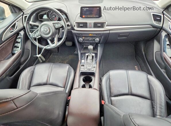 3MZBN1L35JM254840 2018 MAZDA 3 Синий Вид панели приборов