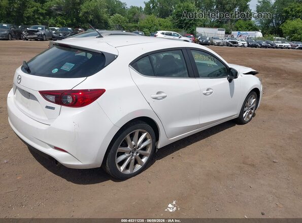 3MZBN1L38HM137568 2017 MAZDA 3 White Задня права чверть
