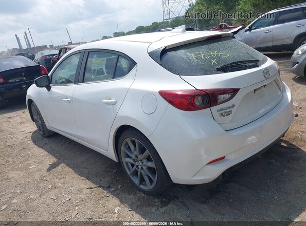 3MZBN1L3XJM172053 2018 MAZDA 3 White Tył lewy