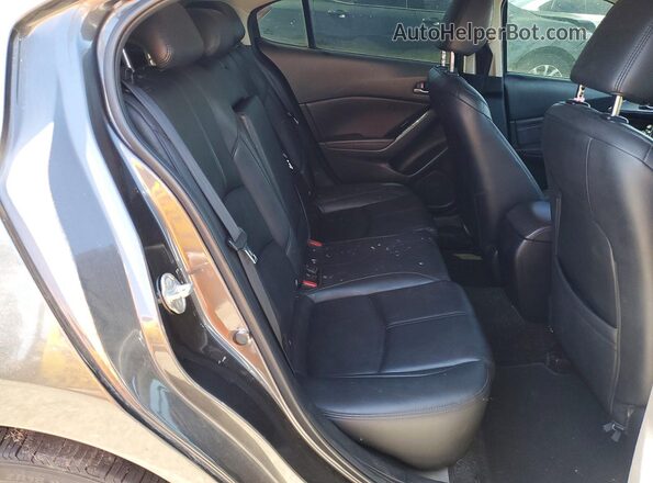 3MZBN1L74HM119328 2017 MAZDA 3 Gray Rear seats view