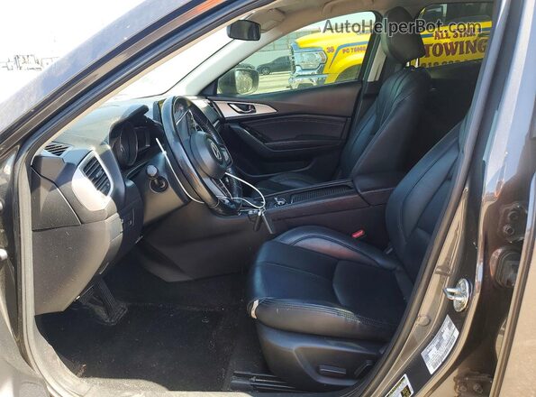 3MZBN1L74HM119328 2017 MAZDA 3 Gray Front interior view