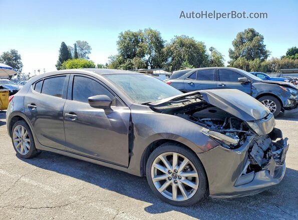 3MZBN1L74HM119328 2017 MAZDA 3 Gray Front right