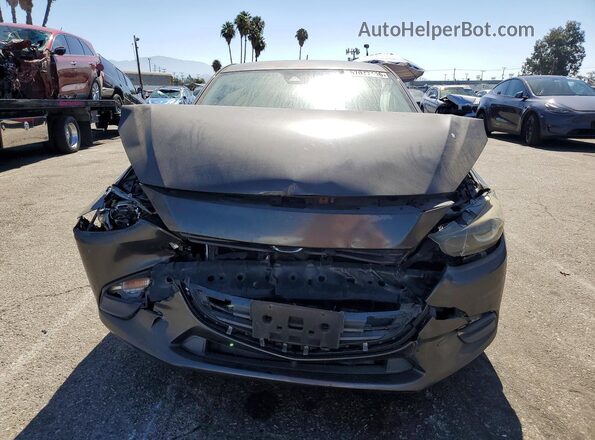 3MZBN1L74HM119328 2017 MAZDA 3 Gray Front view