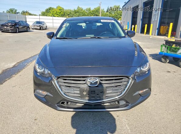 3MZBN1L75HM117605 2017 MAZDA 3 Серый Вид спереди