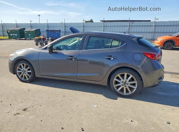 3MZBN1L75HM117605 2017 MAZDA 3 Серый Задняя левая четверть