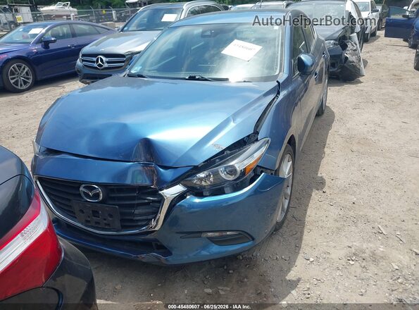 3MZBN1L76HM148202 2017 MAZDA 3 Blue Front left