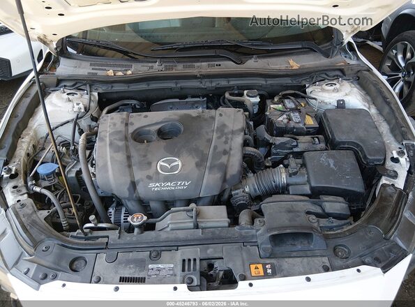 3MZBN1M30JM186347 2018 MAZDA 3 Белый Вид сзади