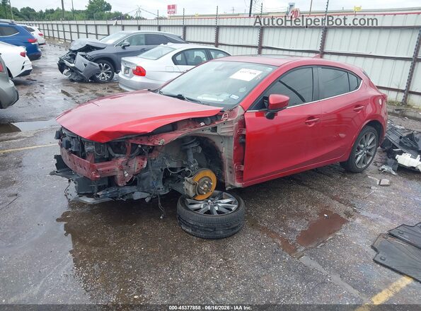 3MZBN1M30JM208282 2018 MAZDA 3 Red Przód lewy