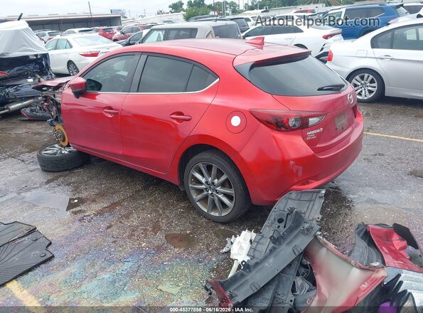 3MZBN1M30JM208282 2018 MAZDA 3 Red Tył lewy