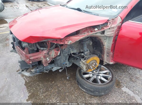 3MZBN1M30JM208282 2018 MAZDA 3 Red Widok z przodu
