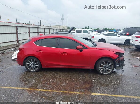 3MZBN1M30JM208282 2018 MAZDA 3 Red Widok wnętrza 360 stopni
