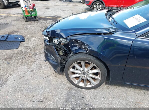 3MZBN1M31HM133568 2017 MAZDA 3 Navy Vista frontal