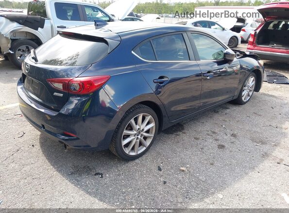 3MZBN1M31HM133568 2017 MAZDA 3 Navy Trasero derecho
