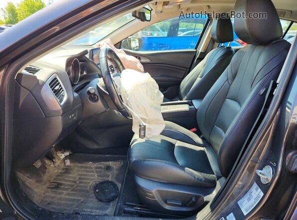 3MZBN1M31JM171646 2018 MAZDA 3 Gray Front interior view