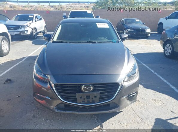 3MZBN1M32JM245771 2018 MAZDA 3 Gray Widok zestawu wskaźników