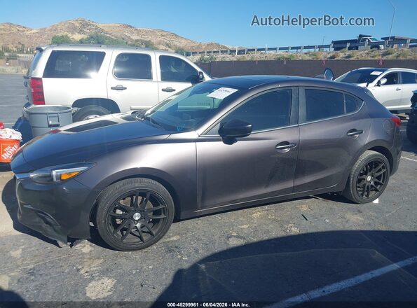 3MZBN1M32JM245771 2018 MAZDA 3 Gray Widok wnętrza 360 stopni