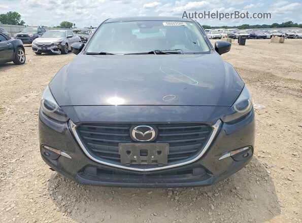 3MZBN1M33JM190456 2018 MAZDA 3 Black Դիմացի տեսք