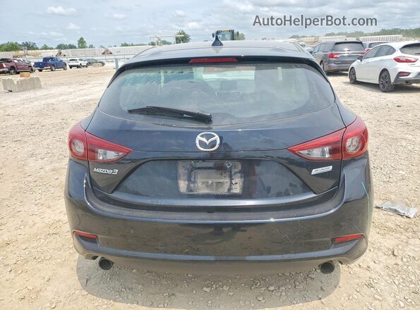 3MZBN1M33JM190456 2018 MAZDA 3 Black Հետևի տեսք