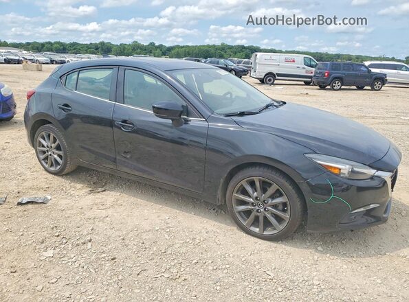 3MZBN1M33JM190456 2018 MAZDA 3 Black Առջևի աջ