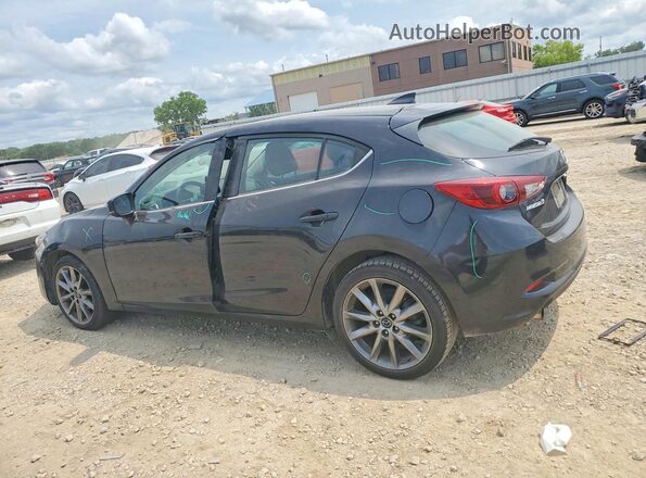 3MZBN1M33JM190456 2018 MAZDA 3 Black Հետևի ձախ