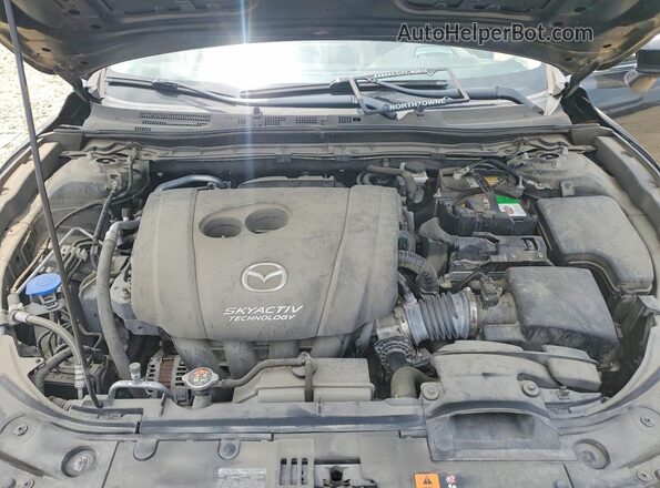 3MZBN1M33JM190456 2018 MAZDA 3 Black Սալոնի հետևի տեսք