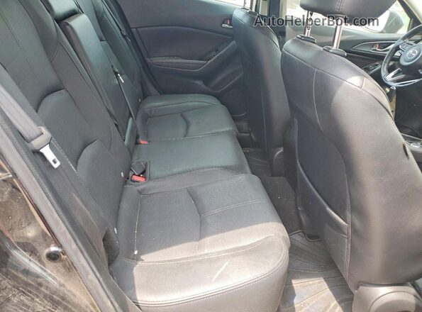 3MZBN1M33JM190456 2018 MAZDA 3 Black Հետևի նստատեղերի տեսք