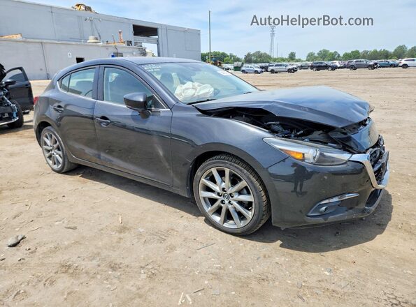 3MZBN1M37JM225449 2018 MAZDA 3 Gray 