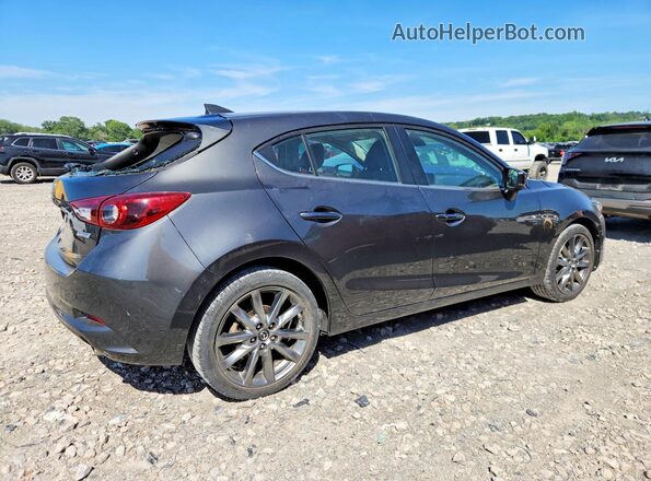 3MZBN1M38JM177475 2018 MAZDA MAZDA Gray Trasero derecho