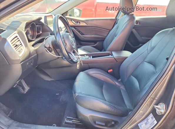 3MZBN1M38JM177475 2018 MAZDA MAZDA Gray Vista interior delantera