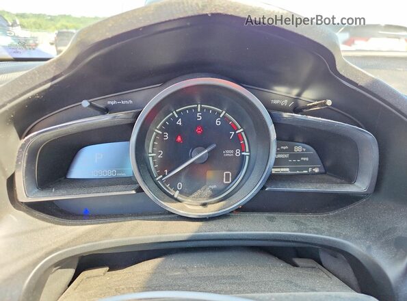 3MZBN1M38JM177475 2018 MAZDA MAZDA Gray Vista del cuadro de instrumentos