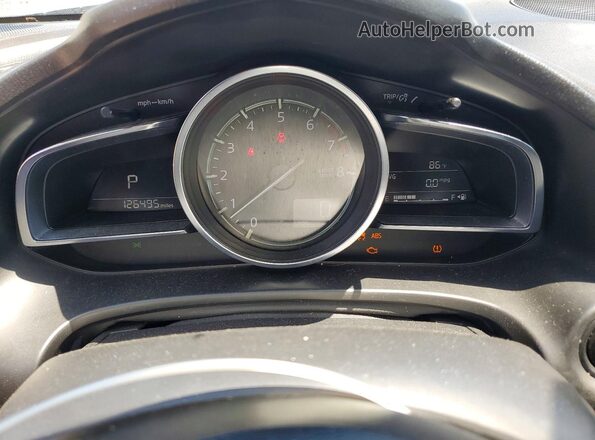 3MZBN1M38JM273221 2018 MAZDA 3 Blue Vista del cuadro de instrumentos