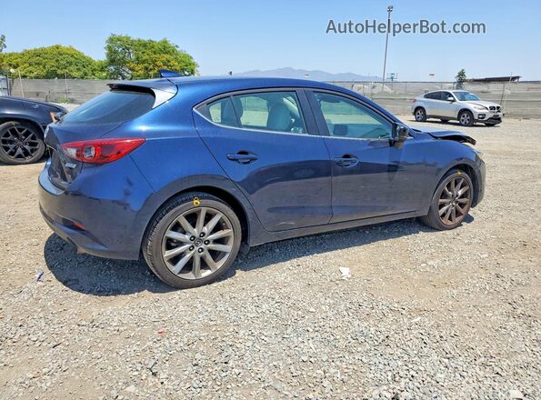 3MZBN1M38JM273221 2018 MAZDA 3 Blue Trasero derecho