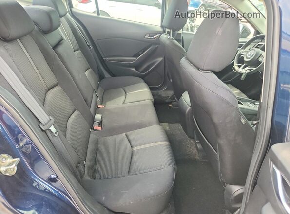 3MZBN1U70HM134875 2017 MAZDA 3 Blue უკანა სავარძლების ხედი