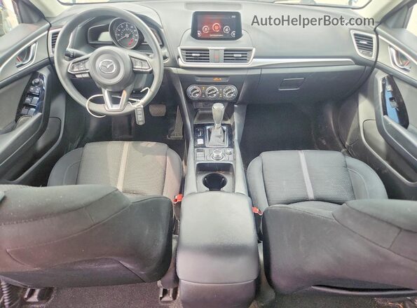 3MZBN1U70HM134875 2017 MAZDA 3 Blue წინა პანელის ხედი