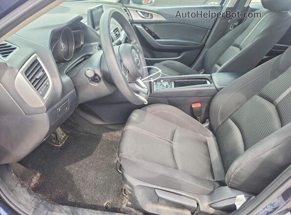 3MZBN1U70HM134875 2017 MAZDA 3 Blue წინა სალონის ხედი