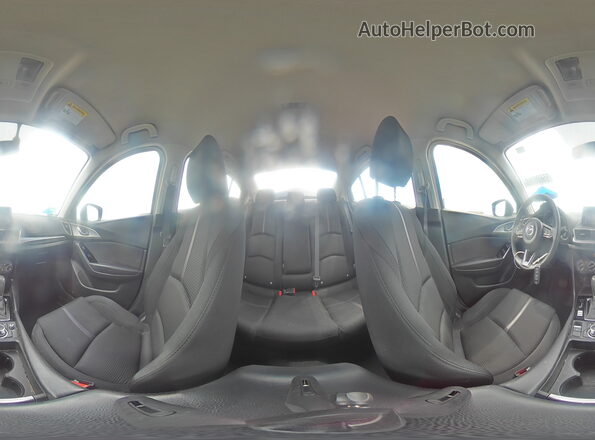 3MZBN1U70HM134875 2017 MAZDA 3 Blue VIN კოდის სტიკერის ხედი