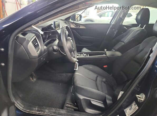 3MZBN1U70HM150087 2017 MAZDA 3 Синий Вид салона спереди