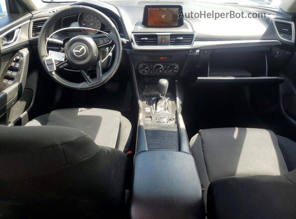 3MZBN1U70JM180177 2018 MAZDA 3 Blue Вид панелі приладів
