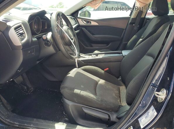 3MZBN1U70JM180177 2018 MAZDA 3 Blue Вид салону спереду