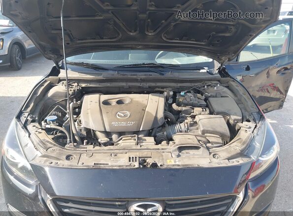3MZBN1U70JM194192 2018 MAZDA 3 Black Հետևի տեսք