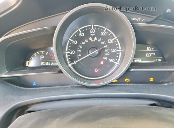 3MZBN1U71HM150230 2017 MAZDA 3 Blue Widok zestawu wskaźników