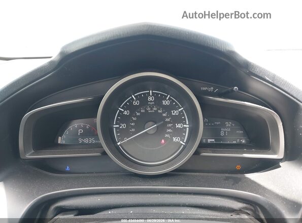 3MZBN1U72JM233820 2018 MAZDA 3 Blue Widok tylnych siedzeń